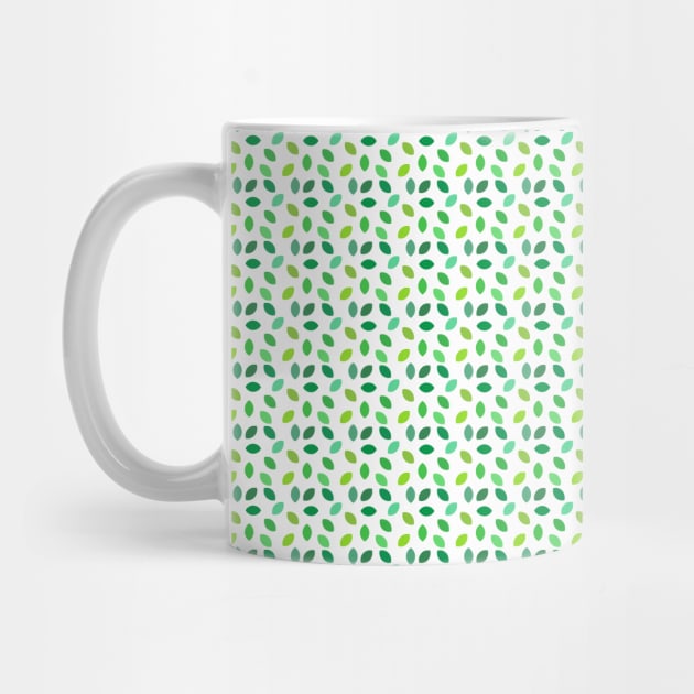 Green leaf pattern by Eskitus Fashion